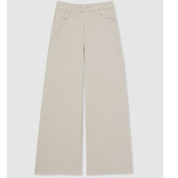 Good American Good Waist Cropped Palazzo Jeans 4/27 - Picture 1 of 14